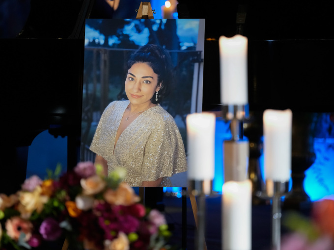 Shabana Rehman ble begravet fra Oslo rådhus. Foto: Heiko Junge / NTB